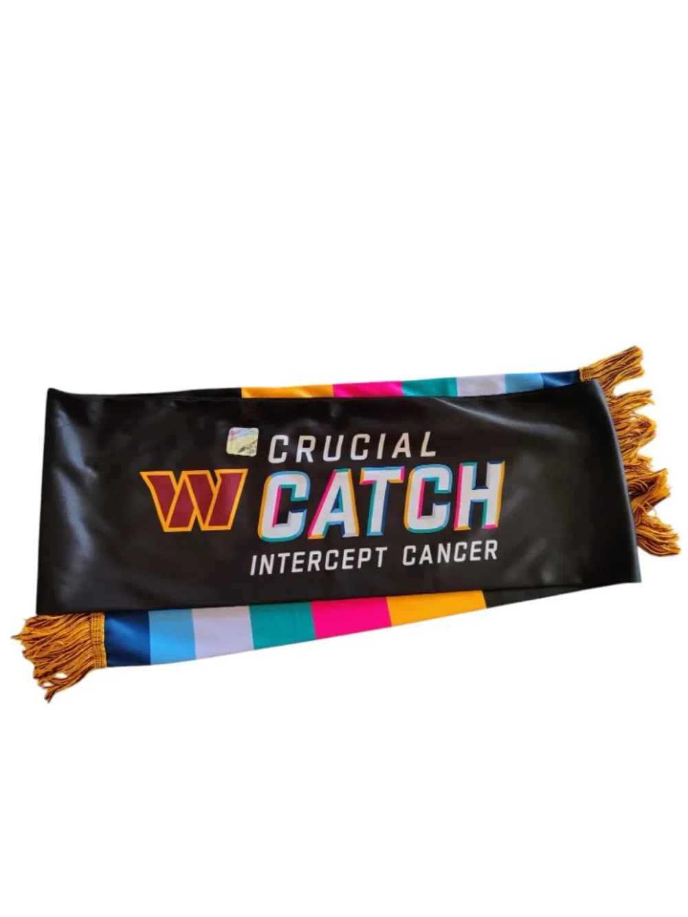 Washington Commanders NFL Cancer Scarf Crucial Catch Stadium Give Away